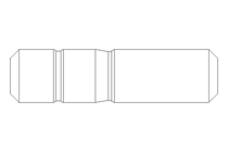 Stud bolt M12x35 A2 DIN938