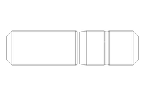 Stud bolt M16x45 DIN938-ZnNi/T2/720h