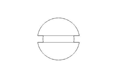 Countersunk head screw M8x25 A5 ISO2009