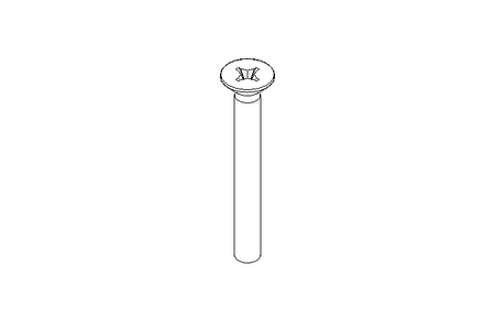 Countersunk head screw M4x35 A2 70