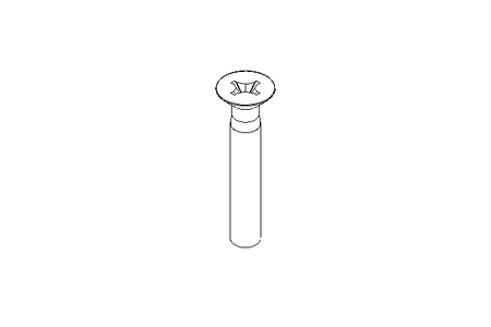 Countersunk head screw M8x50 A2 70