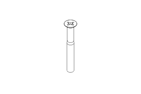 Countersunk head screw M8x65 A2 70