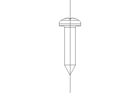 Tapping screw C 3.5x16 A2 DIN 7981