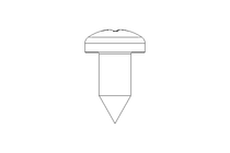 Blechschraube C 4,2x9,5 A2 DIN 7981