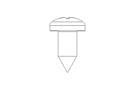 Blechschraube C 4,2x9,5 A2 DIN 7981