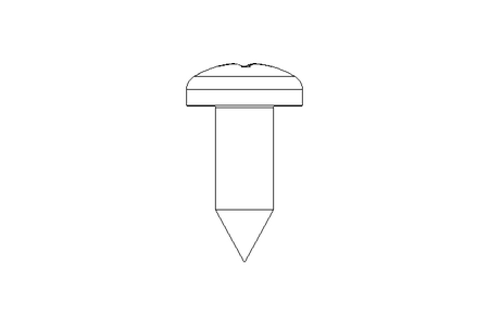 Tapping screw 3.5x 9.5 A2 DIN 7981