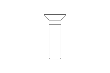 Countersunk head screw M16x60 8.8