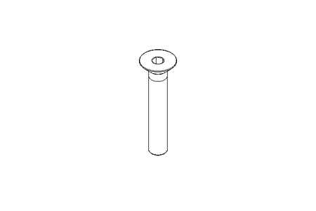 Countersunk head screw M5x30 A2 70