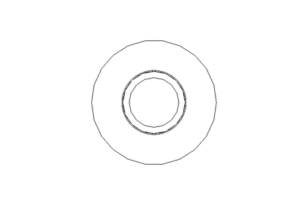 Countersunk head screw M6x60 A2 70