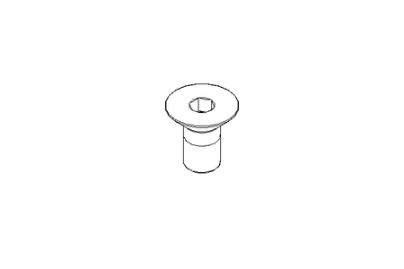 Countersunk head screw M8x16 A2 70