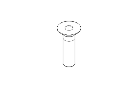 Countersunk head screw M8x30 A2 70