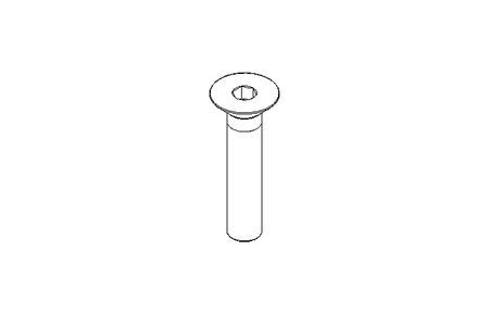 Countersunk head screw M8x40 A2 70