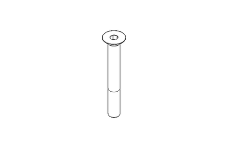 Countersunk head screw M8x65 A2 70