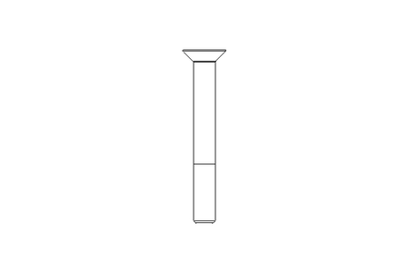 Countersunk head screw M8x65 A2 70