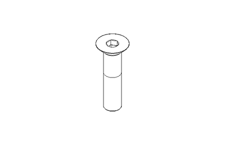 Countersunk head screw M16x70 A2 70