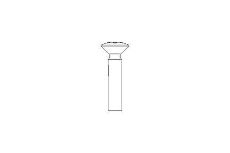 Countersunk head screw M4x20 A2 ISO7047