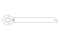 Cotter pin ISO1234 3.2x25 St