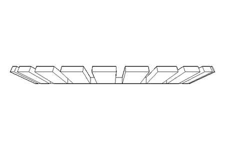 Locking bracket MB5 25x42 St DIN5406