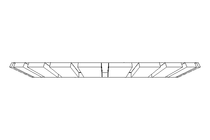 Locking bracket MB6 30x49 St DIN5406