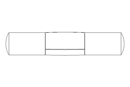 Knebelkerbstift ISO 8742 3x16 A2