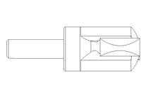 Flügelgriff M6x18 Niro