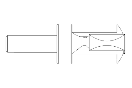 Flügelgriff M6x18 Niro