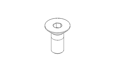 Countersunk head screw M4x10 A2 70