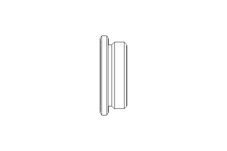 Reducer M25 to M20 Ni-plated brass