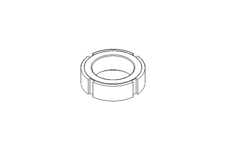 Slotted nut M40x1.5 ST