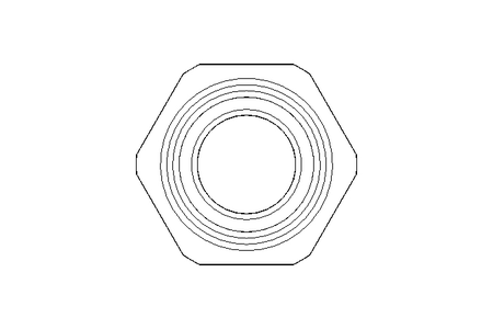 Reducer M25 to M16 gray