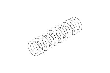 Pressure spring D1=5 D2=4.3 L=19 32.09N