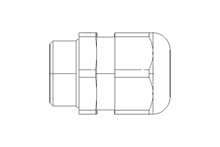 Cable Gland M20 gray (5.0 - 10.0) UL