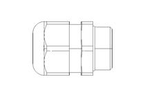 Cable Gland M20 gray (5.0 - 10.0) UL