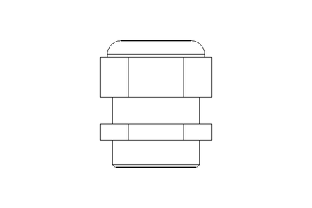 Cable Gland M32 gray ( 7 - 13) UL