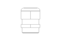 Cable Gland M32 gray ( 7 - 13) UL