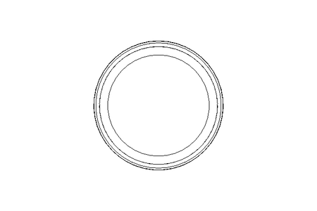 Grooved ring PNZP 22x28x3.25 EPDM