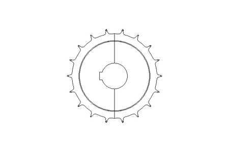 Kettenrad DB40 B38 Z18