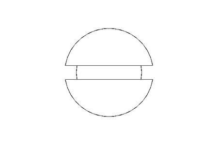 Parafuso cabeça embutida M8x25 A2