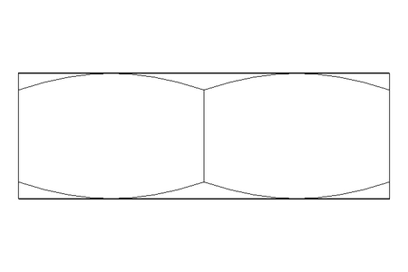 Hexagon nut M5 A2 DIN439