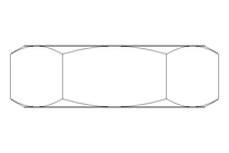 Hexagon nut M5 A2 DIN439