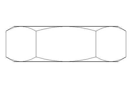 Hexagon nut M5 A2 DIN439