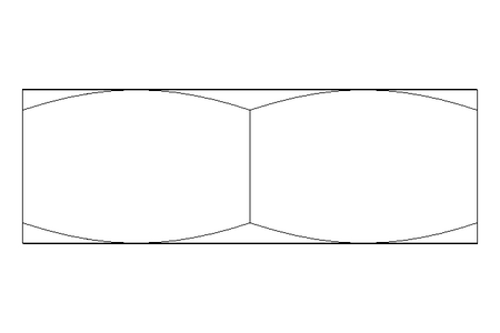 Hexagon nut M5 A2 DIN439