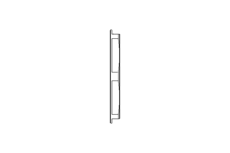 Hexagon lock nut M63 gray