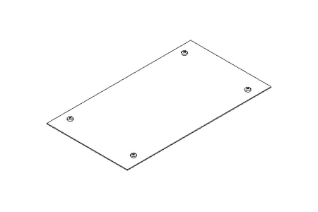 Sockelseitenteil 200 mm Stahlblech