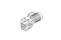 Worm gear motor 0.25kW 18 1/min