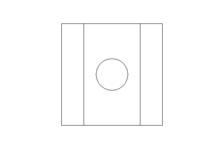 Sliding block T M6 / 8 St-Zn