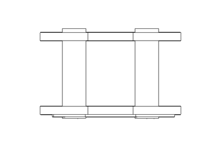 Connection link E 10B-1 DIN 8187