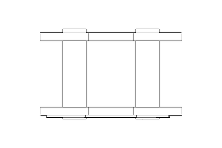 Connection link E 10B-1 DIN 8187