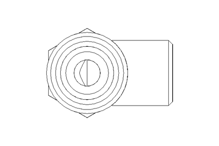 RACCORD A VIS ORIENTABLE