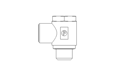 RACCORD A VIS ORIENTABLE